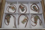 Polished Copper Wire Wrapped Leopardstone Eagle Pendants  x 6 From Zimbabwe - Toprock Gemstones and Minerals 