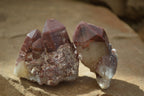 Natural Red Hematoid Quartz Specimens x 12 From Karoi, Zimbabwe - Toprock Gemstones and Minerals 