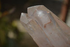 Natural Large Clear Quartz Crystals  x 2 From Madagascar - Toprock Gemstones and Minerals 