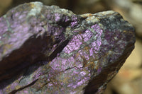 Natural Metallic Purpurite Cobbed Specimens x 3 From Erongo, Namibia - Toprock Gemstones and Minerals 