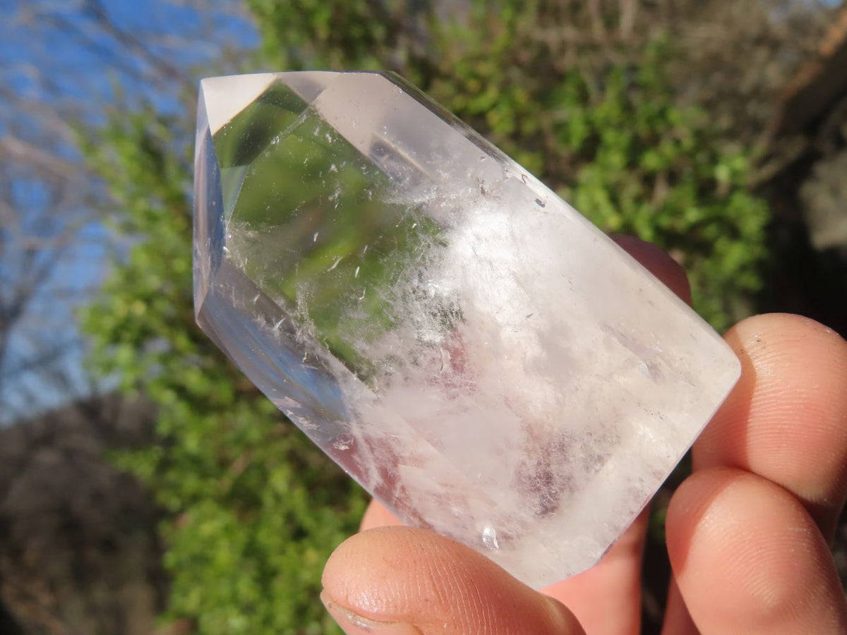 Polished Small Clear Quartz Points x 24 From Madagascar - Toprock Gemstones and Minerals 