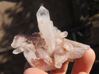 Natural White Phantom Quartz Specimens  x 24 From Madagascar - Toprock Gemstones and Minerals 