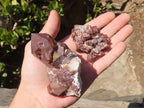 Natural Red Hematoid Quartz Specimens x 12 From Karoi, Zimbabwe - Toprock Gemstones and Minerals 