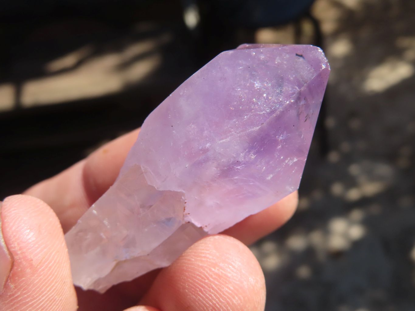 Natural Jacaranda Amethyst Crystals x 35 From Zambia - Toprock Gemstones and Minerals 