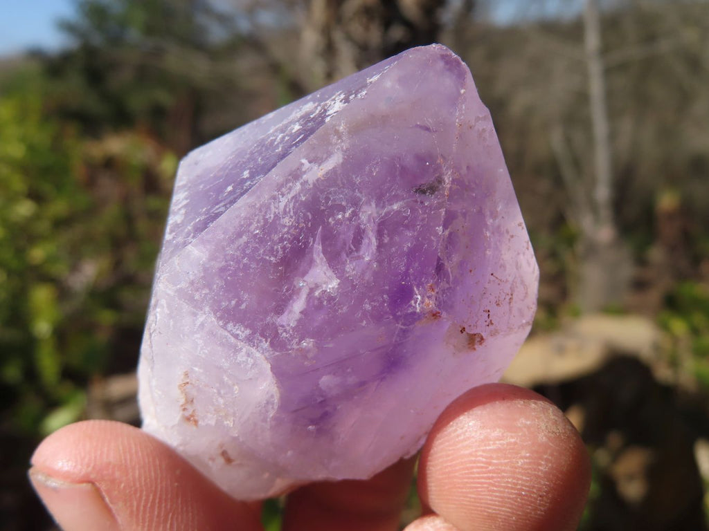 Natural Jacaranda Amethyst Crystals x 35 From Zambia - Toprock Gemstones and Minerals 
