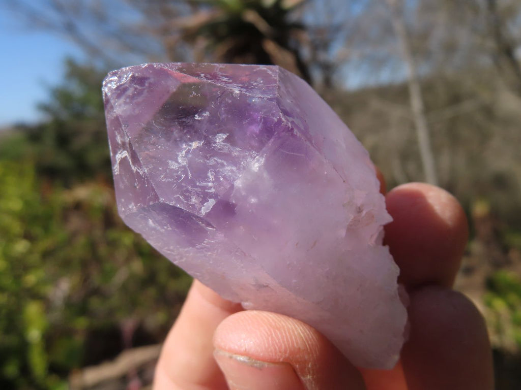 Natural Jacaranda Amethyst Crystals x 35 From Zambia - Toprock Gemstones and Minerals 