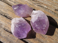 Natural Jacaranda Amethyst Crystals x 35 From Zambia - Toprock Gemstones and Minerals 
