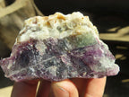 Natural Rough Watermelon Fluorite Cobbed Specimens  x 12 From Uis, Namibia - Toprock Gemstones and Minerals 
