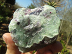 Natural Rough Watermelon Fluorite Cobbed Specimens  x 12 From Uis, Namibia - Toprock Gemstones and Minerals 