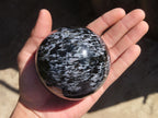 Polished Merlinite Gabbro Spheres  x 2 From Ambatondrazaka, Madagascar - Toprock Gemstones and Minerals 
