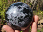 Polished Merlinite Gabbro Spheres  x 2 From Ambatondrazaka, Madagascar - Toprock Gemstones and Minerals 