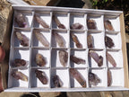 Natural Skeletal Smokey Amethyst Crystals  x 24 From Zimbabwe - Toprock Gemstones and Minerals 
