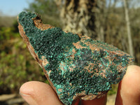 Natural Crystalline Malachite Specimens  x 12 From Congo - Toprock Gemstones and Minerals 