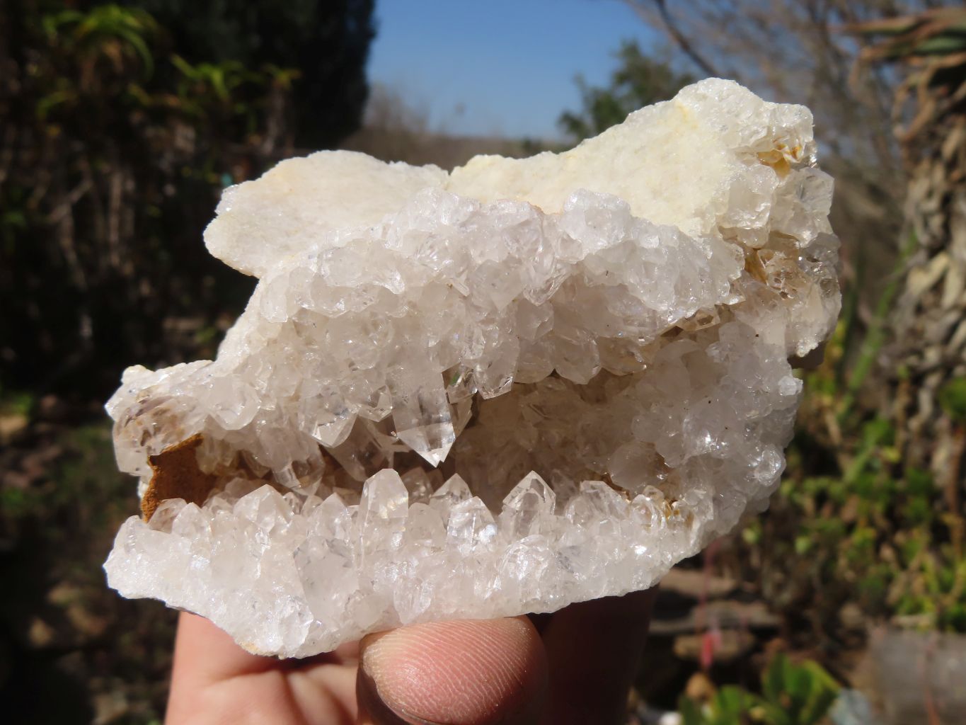 Natural Clear Quartz Clusters x 12 From Solwezi, Zambia - Toprock Gemstones and Minerals 