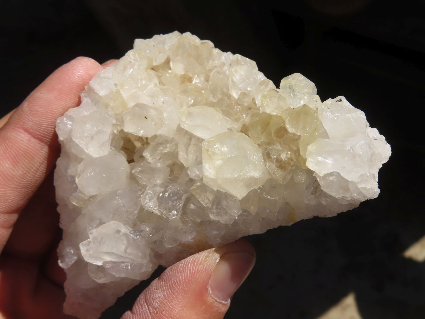 Natural Clear Quartz Clusters x 12 From Solwezi, Zambia - Toprock Gemstones and Minerals 
