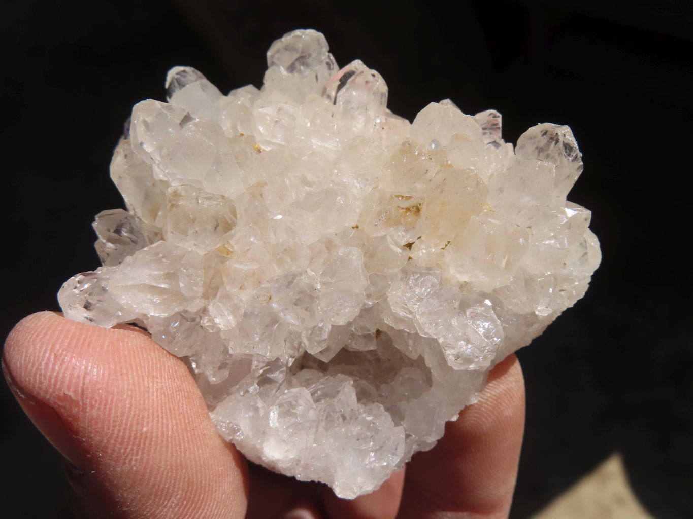 Natural Clear Quartz Clusters x 12 From Solwezi, Zambia - Toprock Gemstones and Minerals 