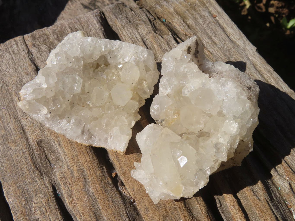 Natural Clear Quartz Clusters x 12 From Solwezi, Zambia - Toprock Gemstones and Minerals 