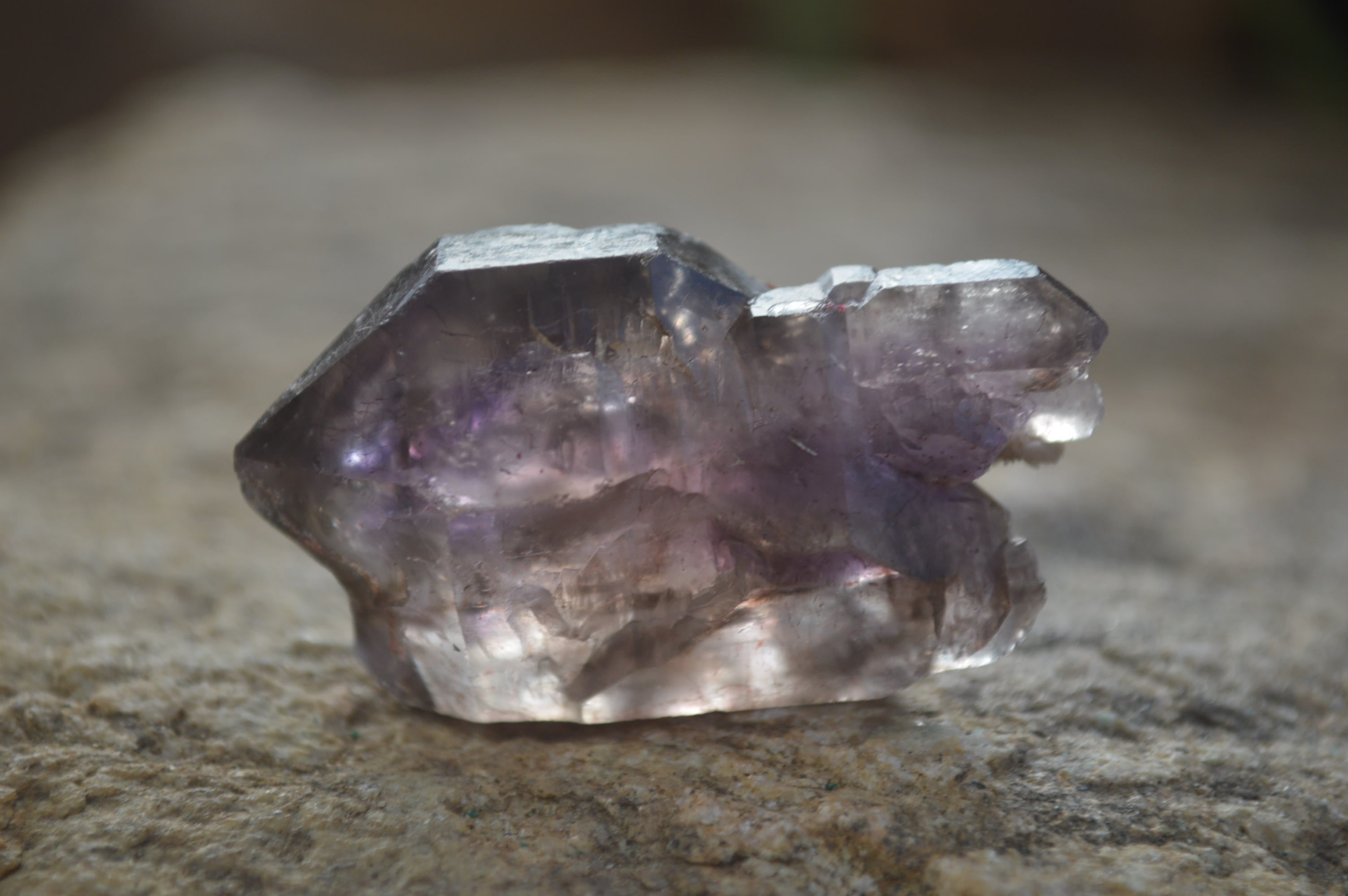 Natural Skeletal Smokey Amethyst Crystals  x 20 From Chiredzi, Zimbabwe - Toprock Gemstones and Minerals 