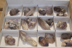 Natural Skeletal Smokey Amethyst Crystals  x 20 From Chiredzi, Zimbabwe - Toprock Gemstones and Minerals 