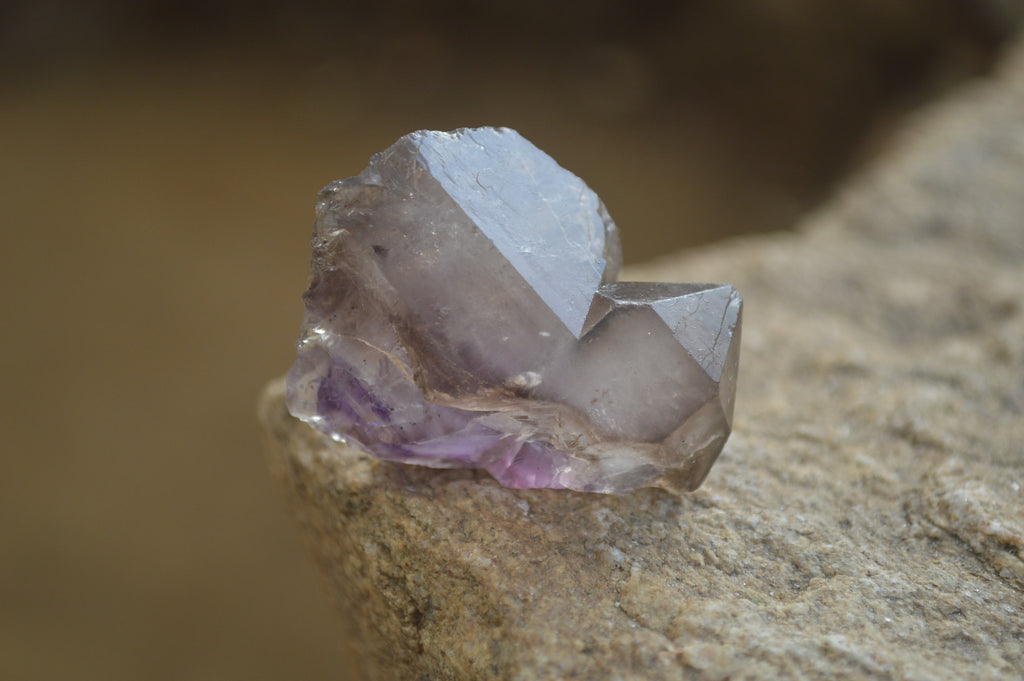 Natural Skeletal Smokey Amethyst Crystals  x 20 From Chiredzi, Zimbabwe - Toprock Gemstones and Minerals 