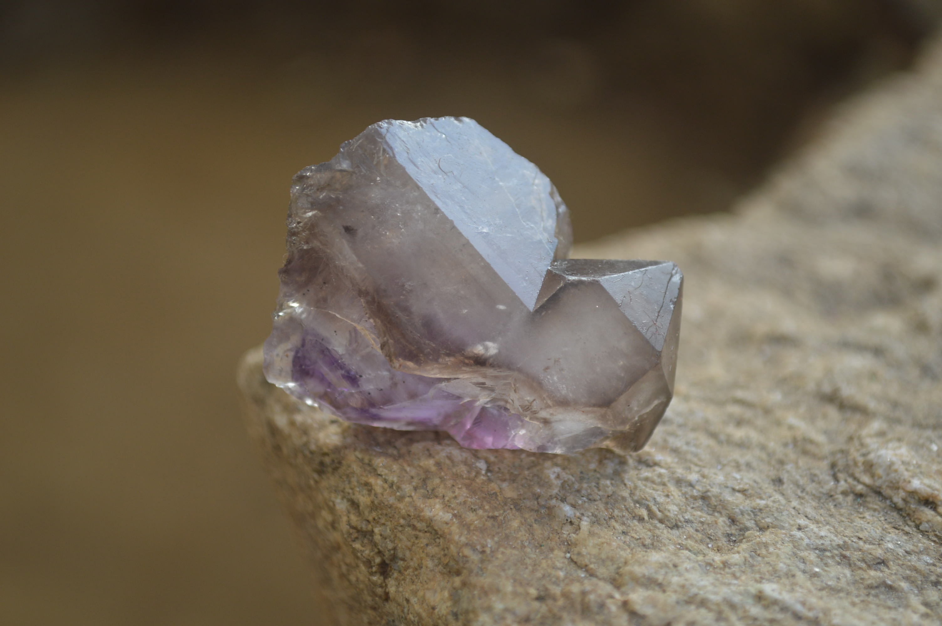 Natural Skeletal Smokey Amethyst Crystals  x 20 From Chiredzi, Zimbabwe - Toprock Gemstones and Minerals 