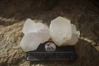 Natural Large Quartz Crystals  x 12 From Madagascar - Toprock Gemstones and Minerals 