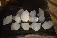 Natural Large Quartz Crystals  x 12 From Madagascar - Toprock Gemstones and Minerals 