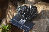 Natural Schorl Black Tourmaline Specimens x 6 From Erongo, Namibia - Toprock Gemstones and Minerals 