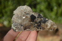 Natural Schorl Black Tourmaline Specimens x 6 From Erongo, Namibia - Toprock Gemstones and Minerals 