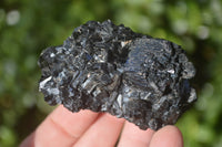 Natural Schorl Black Tourmaline Specimens x 6 From Erongo, Namibia - Toprock Gemstones and Minerals 