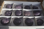 Polished Purple Lepidolite Gallets  x 12 From Zimbabwe - Toprock Gemstones and Minerals 
