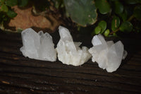 Natural Clear Quartz Clusters x 35 From Solwezi, Zambia - Toprock Gemstones and Minerals 