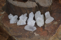 Natural Clear Quartz Clusters x 35 From Solwezi, Zambia - Toprock Gemstones and Minerals 
