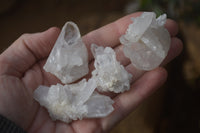 Natural Clear Quartz Clusters x 35 From Solwezi, Zambia - Toprock Gemstones and Minerals 