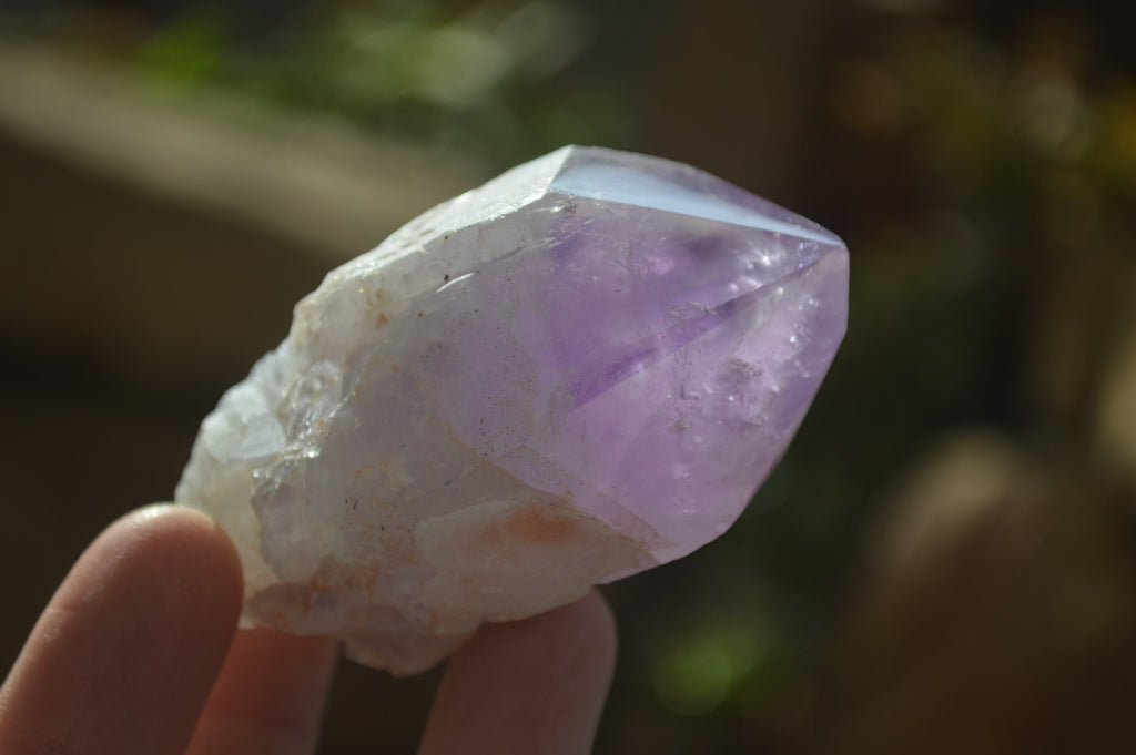 Polished Jacaranda Amethyst Crystals x 12 From Mumbwe, Zambia - Toprock Gemstones and Minerals 