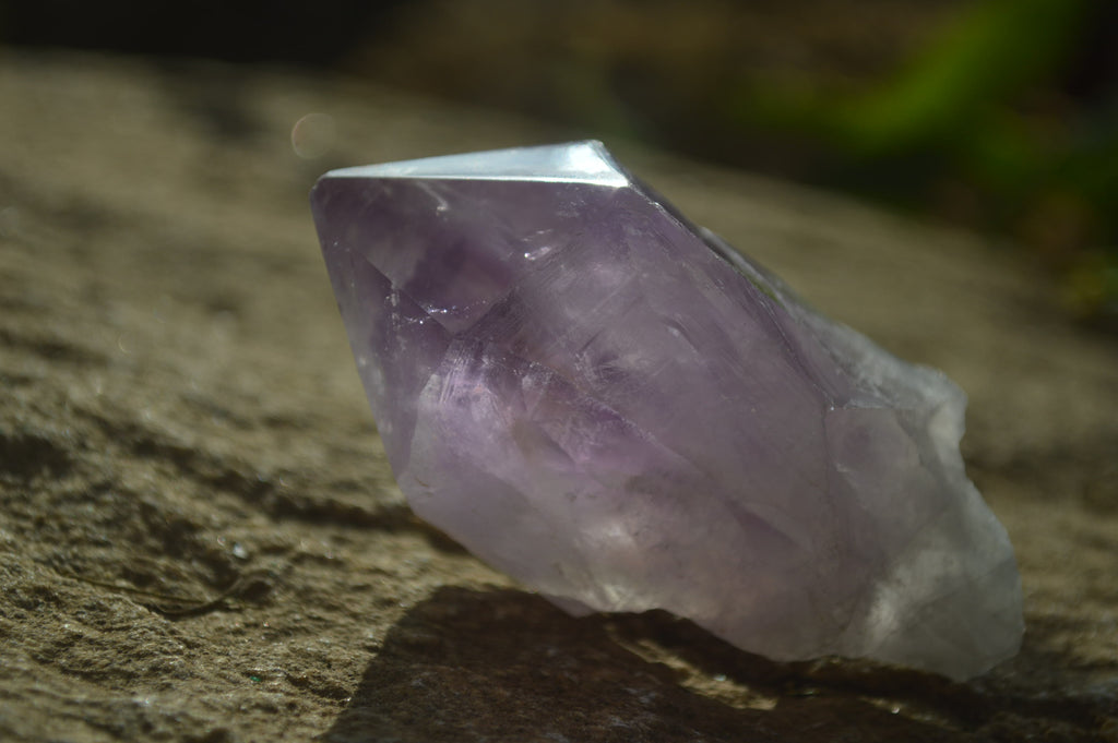 Polished Jacaranda Amethyst Crystals x 12 From Mumbwe, Zambia - Toprock Gemstones and Minerals 