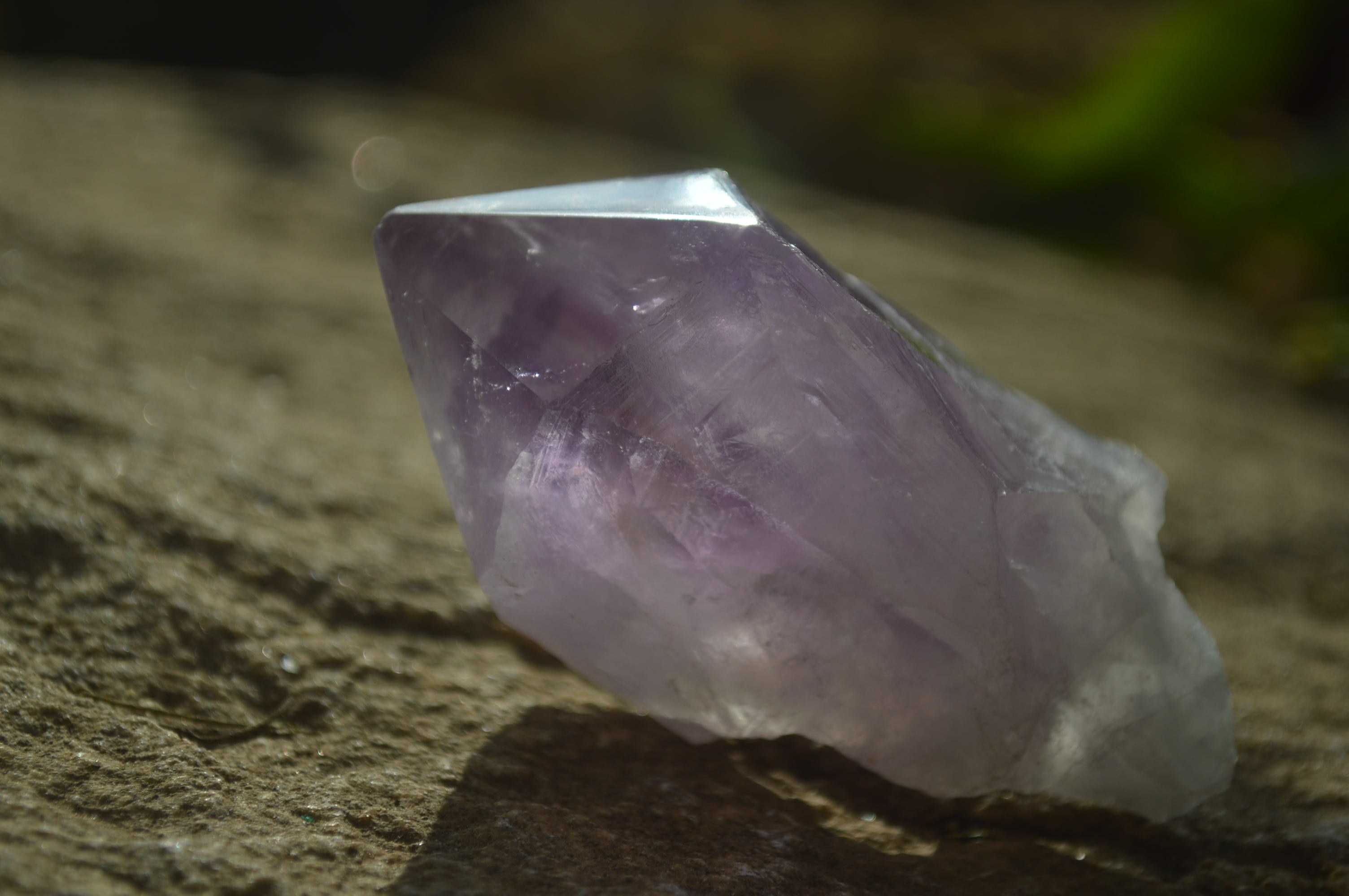 Polished Jacaranda Amethyst Crystals x 12 From Mumbwe, Zambia - Toprock Gemstones and Minerals 