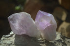 Polished Jacaranda Amethyst Crystals x 12 From Mumbwe, Zambia - Toprock Gemstones and Minerals 