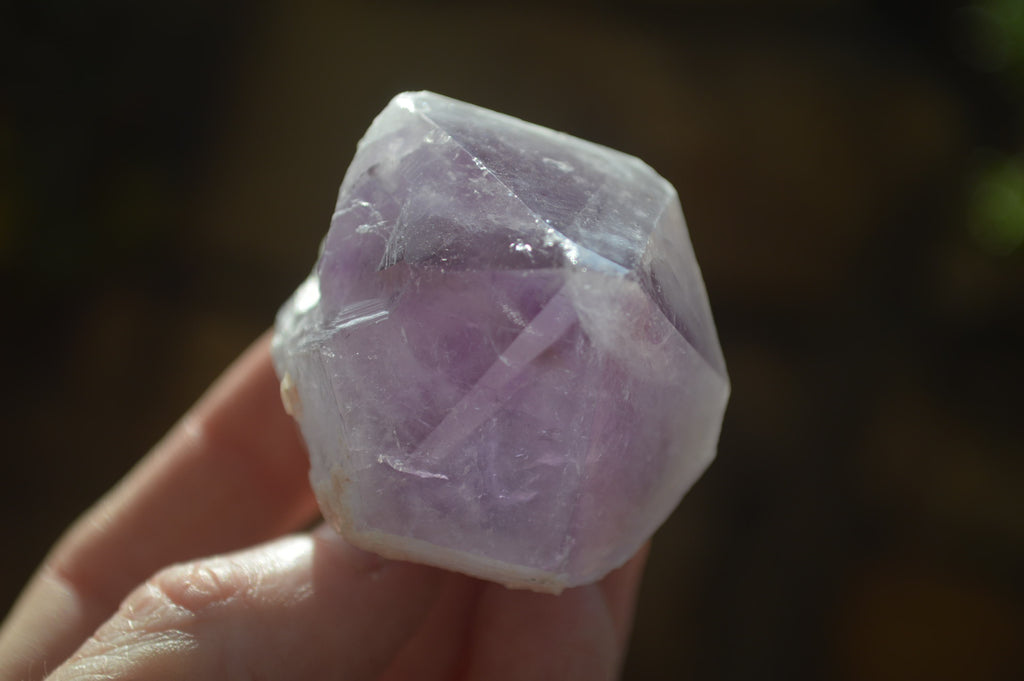 Polished Jacaranda Amethyst Crystals x 12 From Mumbwe, Zambia - Toprock Gemstones and Minerals 