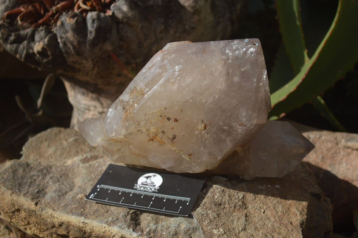 Polished Large Twin Quartz Crystal x 1 From Angola - Toprock Gemstones and Minerals 