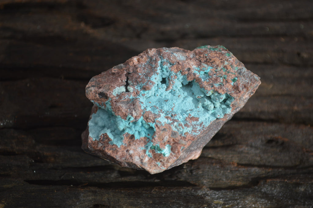 Natural Drusy Chrysocolla Dolomite Specimens x 6 From Likasi, Congo - Toprock Gemstones and Minerals 