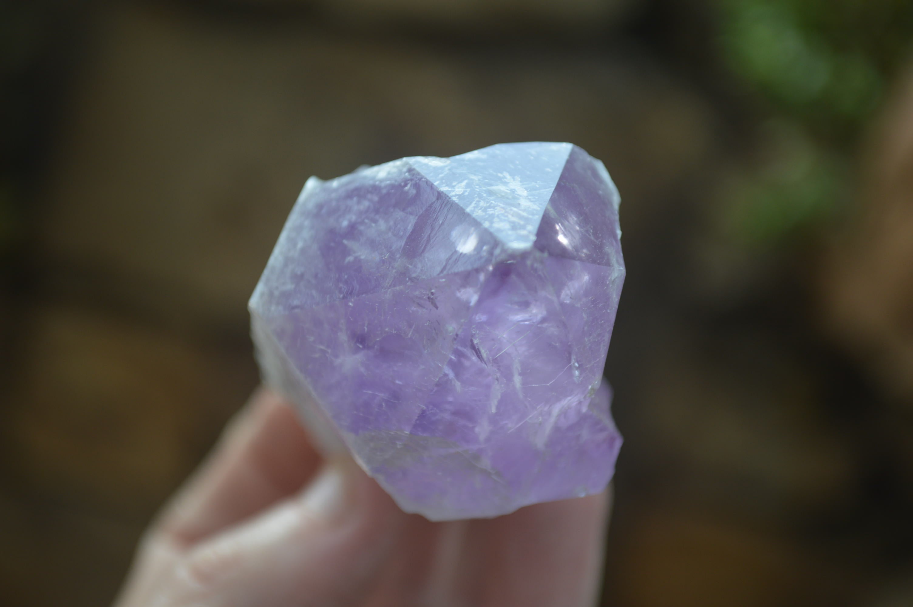 Natural Amethyst Crystal Specimens x 6 From Zambia - Toprock Gemstones and Minerals 