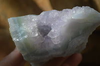 Natural Etched Blue Chalcedony Specimens  x 3 From Nsanje, Malawi - Toprock Gemstones and Minerals 