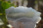 Natural Etched Blue Chalcedony Specimens  x 3 From Nsanje, Malawi - Toprock Gemstones and Minerals 