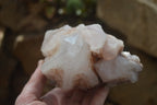 Natural Celestial Layered Window / Candle Quartz Specimens  x 2 From Madagascar - Toprock Gemstones and Minerals 