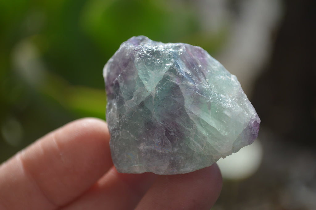 Natural Rough Watermelon Fluorite Cobbed Specimens  x 35 From Namibia - Toprock Gemstones and Minerals 