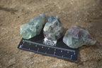 Natural Rough Watermelon Fluorite Cobbed Specimens  x 35 From Namibia - Toprock Gemstones and Minerals 