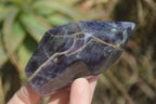 Polished Chevron Amethyst Points x 6 From Zambia - Toprock Gemstones and Minerals 