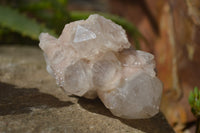 Natural Cascading Smokey Quartz Clusters x 3 From Luena, Congo - Toprock Gemstones and Minerals 