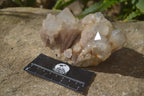 Natural Cascading Smokey Quartz Clusters x 3 From Luena, Congo - Toprock Gemstones and Minerals 